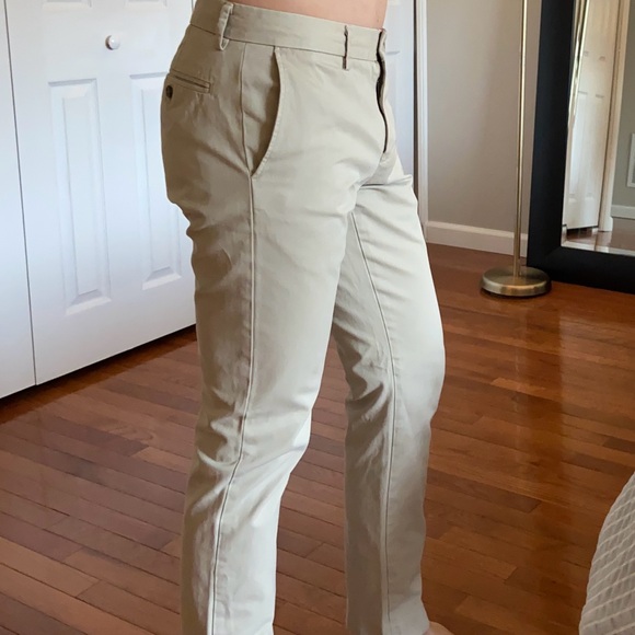 J. Crew Tan Khaki Chino Pants (29W x 32L) - Picture 2 of 6